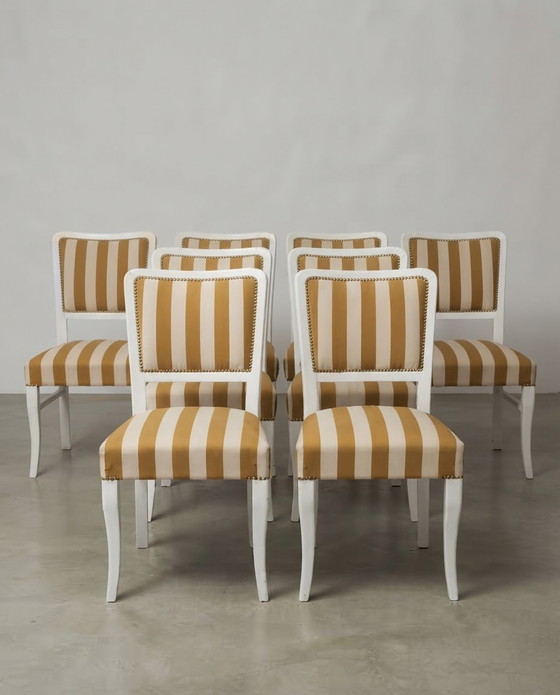 Sedie da pranzo vintage, anni '30, set di 8 – Mid Century Modern (photo 6 of 6)