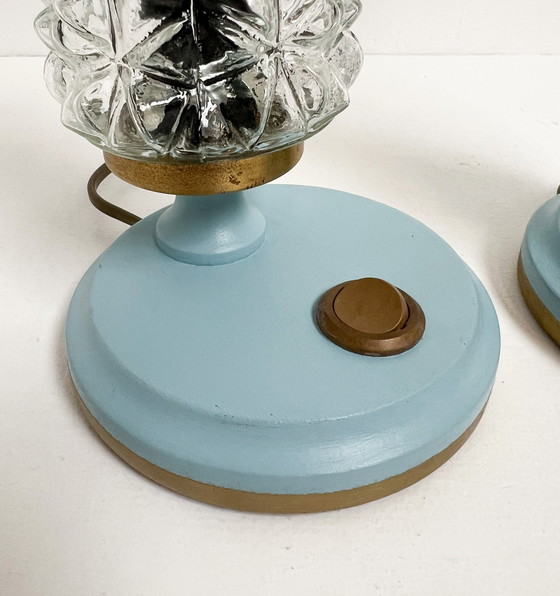 Image 1 of Set of 2 restored Gebr. Mölle night lights, 1960's