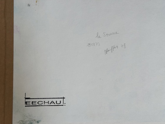 Image 1 of Eugène Eechaut (1928-2019) - «La Somme» 1977