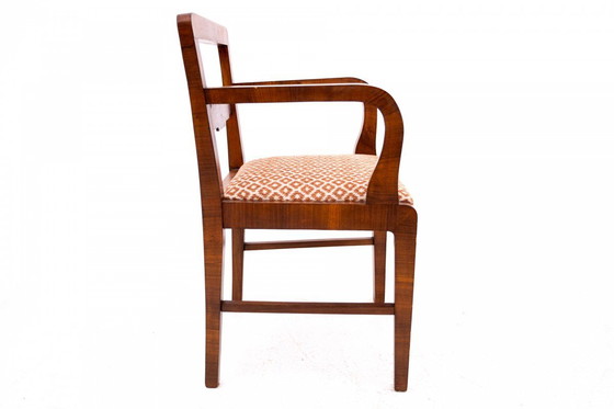 Image 1 of Paire de fauteuils Art déco des années 1940, Pologne.