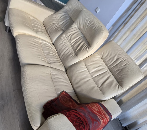 Image 1 of Canapé 3 places en cuir Stressless en très bon état