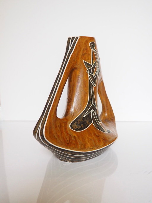 Vase céramique Gérard Hofmann 1959