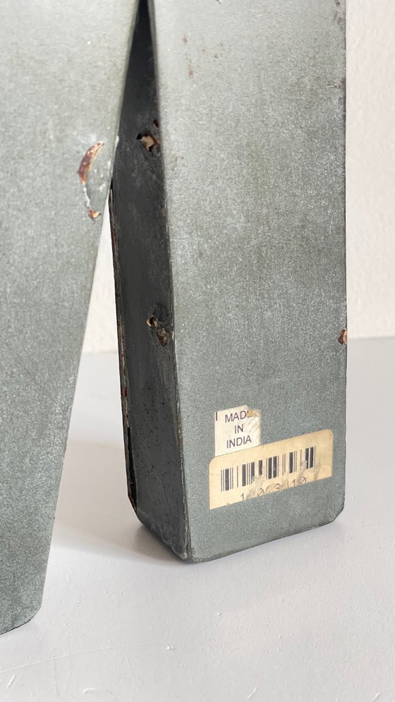 Image 1 of Lettre M Métal  Vintage