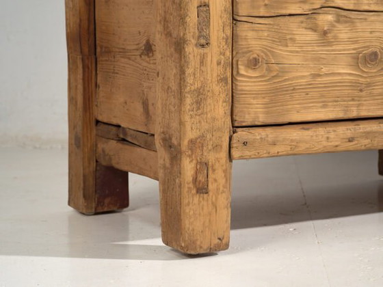 Antikes Sideboard im primitiven Stil (ca. 1900) #2 (photo 26 of 40)