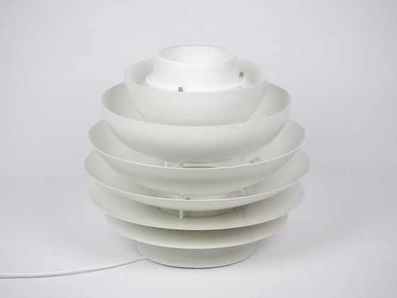 Image 1 of Lampada a sospensione vintage danese Barcelona di Bent Karlby, Lyfa. Anni '60