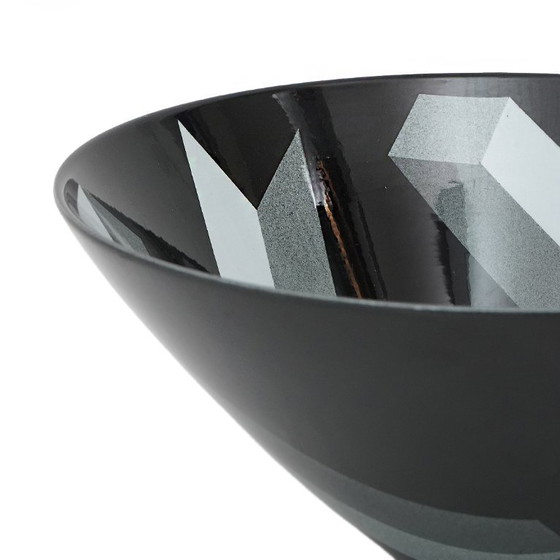 Image 1 of Dekorierter Keramikteller "Atlantis" von Rolf Sinnemark für Rorstrand, 1980er Jahre