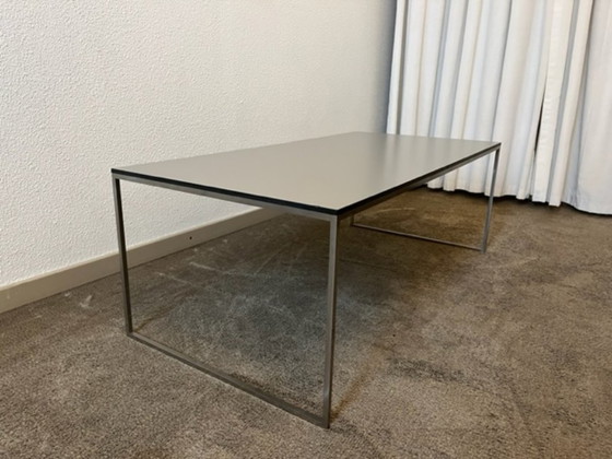 Image 1 of 2x Tavolino con gambe a slitta di pietra mercuriale