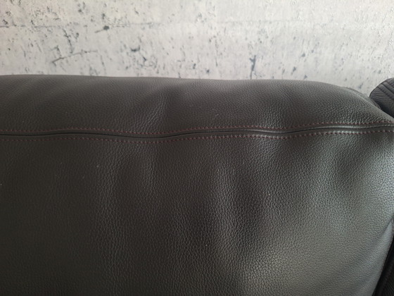 Artaova Black Leather Sofa with Corner and Chaise Longue – Artanova, Modular sofas (photo 14 of 15)