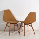 Sedie decorative vintage (c.1950). Set di 2 pezzi – Poltrone, Wood (photo 6 of 40)