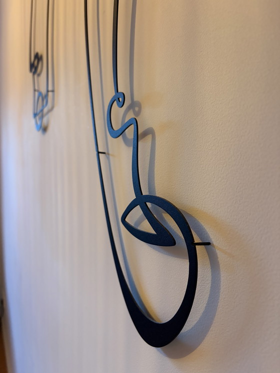 Image 1 of Metaal wand design 