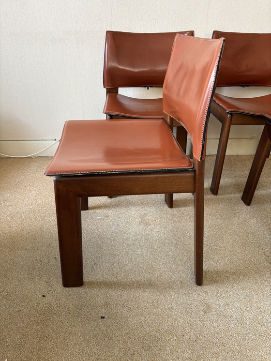 Image 1 of 4 Afra & Tobias ScArpa-Lederstühle