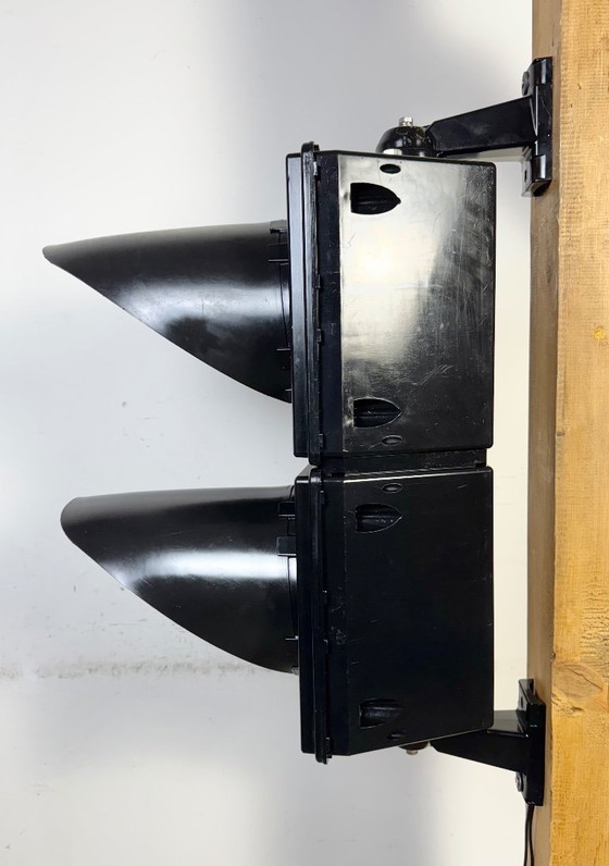 Image 1 of Feux de circulation industriels vintage, années 1980