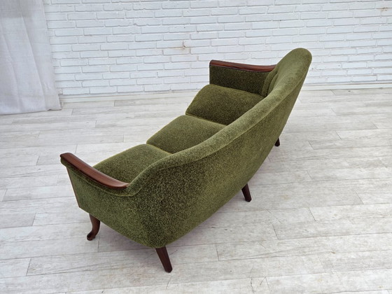 Image 1 of Divano vintage norvegese a 3 posti, anni '70, in legno di teak.