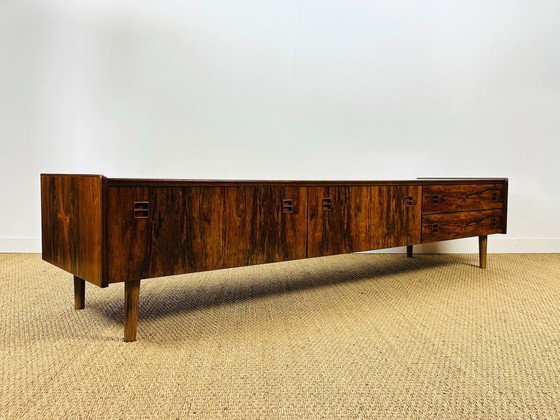 Image 1 of Niedriges skandinavisches Sideboard aus Palisanderholz, 1960