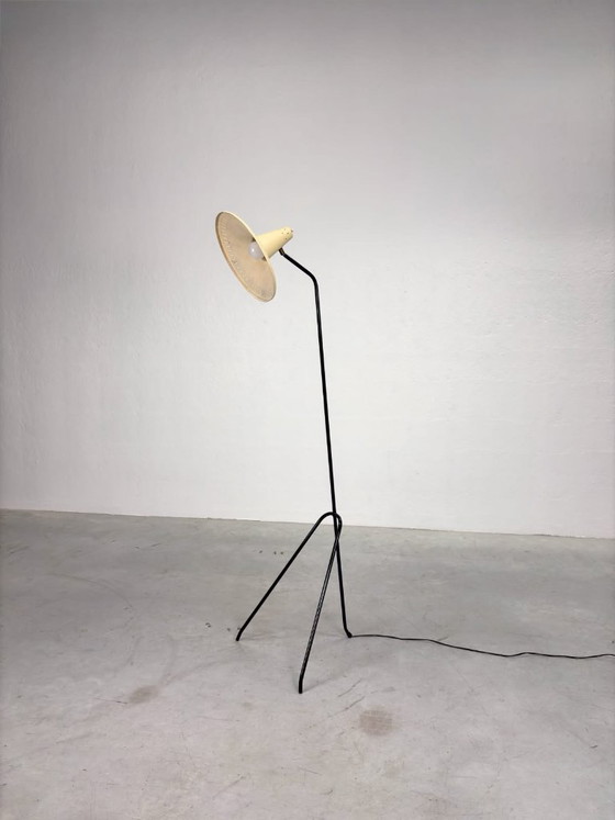 Image 1 of Vintage Dutch Design Grasshopper Vloerlamp