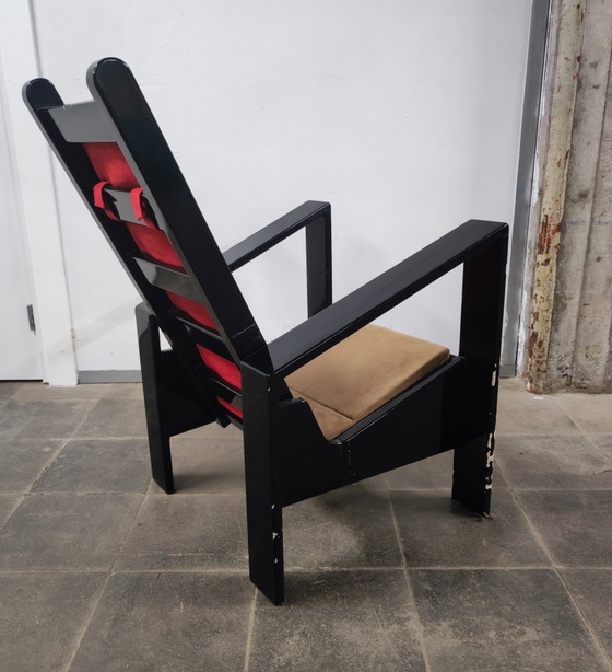Sedes 4000 Armchair, Design Wim Mulder – Allerhande, Textile, Wood (photo 4 of 7)