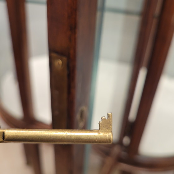 Image 1 of Vitrina, Madera De Caoba, Estilo Eduardiano, Pp. S. Xx – Inglaterra