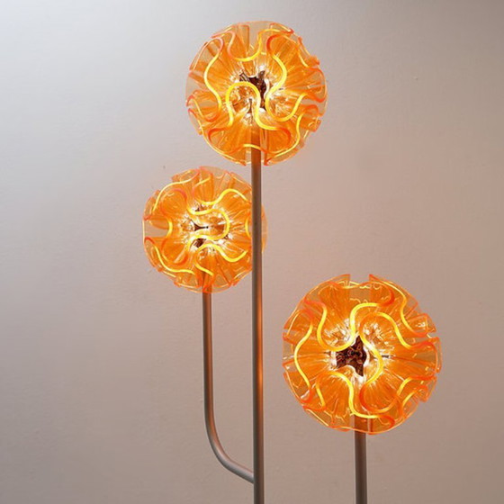 Image 1 of  Lampadaire Orange « Coral Ball » - QisDesign