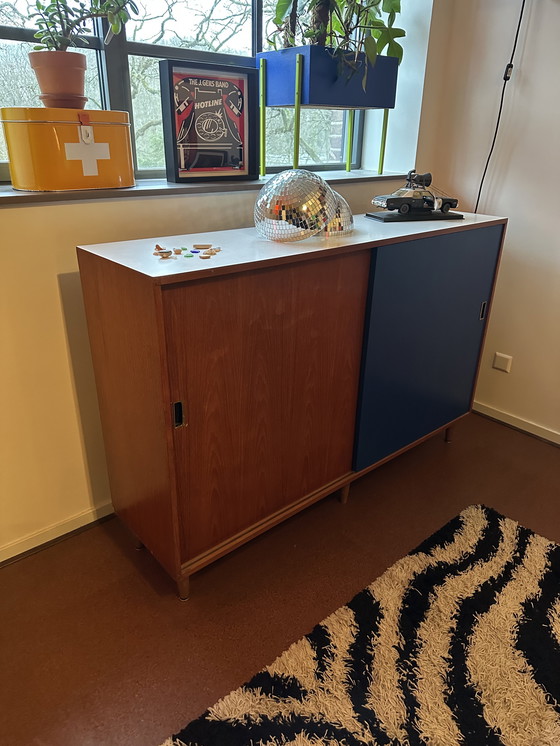 Image 1 of Vintage monastery cabinet/sideboard – eclectically restyled – mid-century vibes