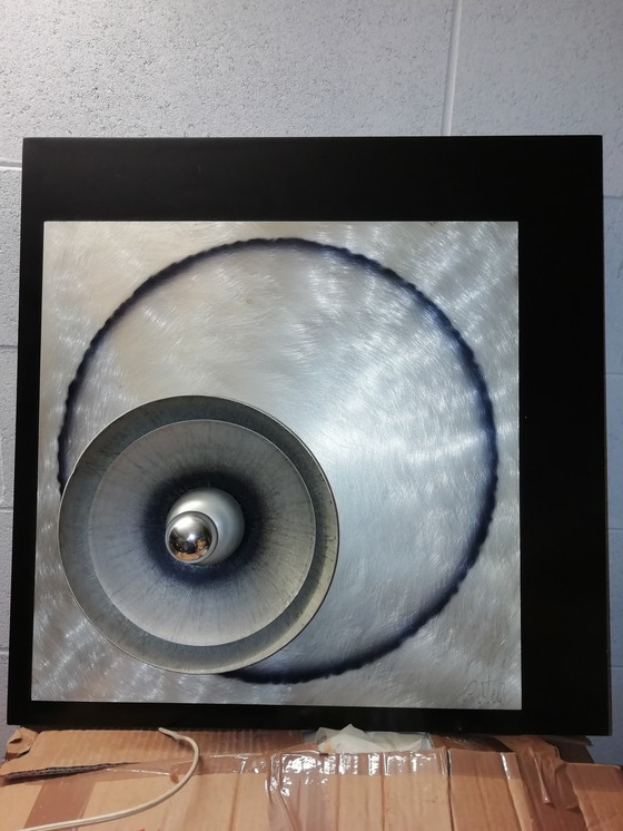 Image 1 of Klassische Wandleuchte und Skulptur "Nido" von Otello Ciulini, 1975