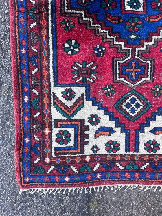 Handmade Hamadan Persian Rug 195/130cm – Rugs & carpets, Wool (photo 9 of 10)