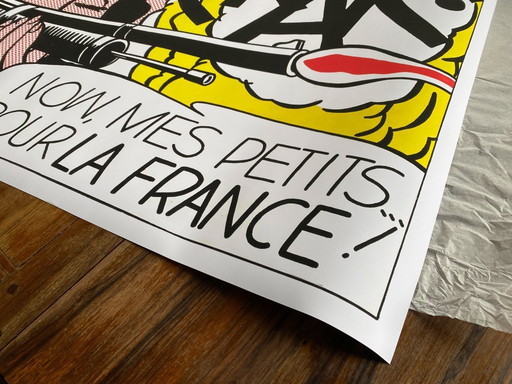 CRACK! by Roy Lichtenstein - 1964 - Poster 100 x 70 cm