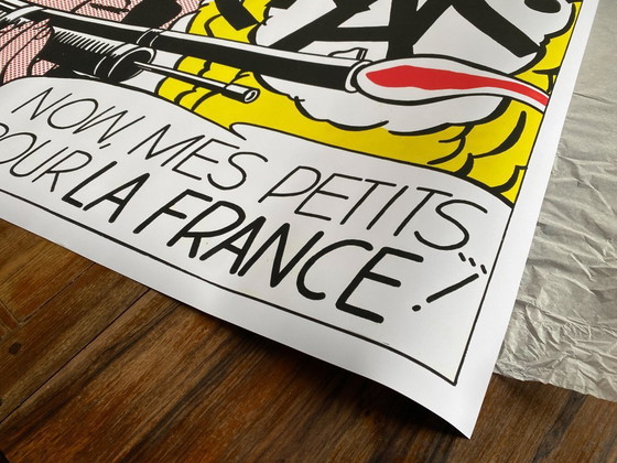 Image 1 of CRACK! von Roy Lichtenstein - 1964 - Poster 100 x 70 cm