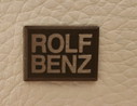 Rolf Benz design lederen bank, hoogwaardig, tijdloos.