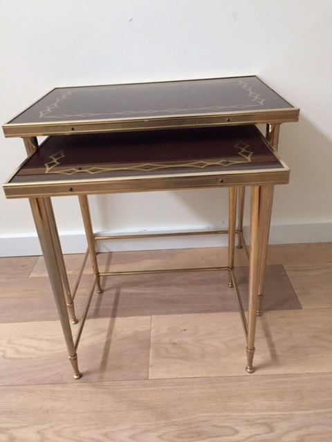 Ensemble de lits jumeaux vintage