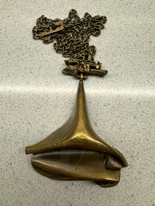 Lapponia Björn Finland, pendant with chain