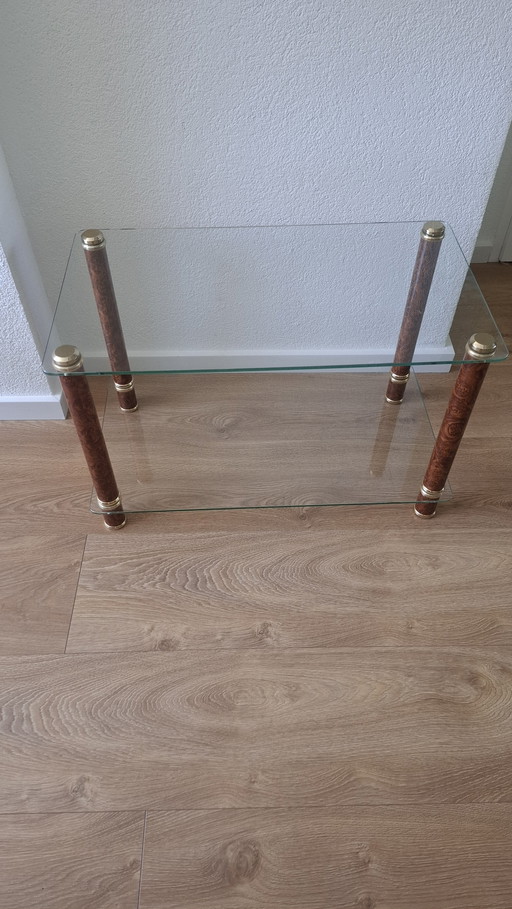 Table en verre