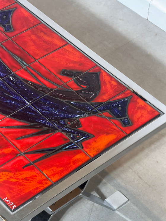 Image 1 of André Bayer Vintage Ceramic Coffee Table