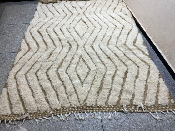 Image 1 of Tapis Beni Ouarain en authentieke laine 250cmx150cm