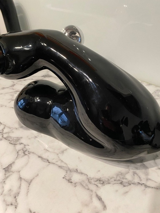 Image 1 of Vintage keramische hand lamp