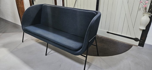 Bolia-Sofa aus blauem Stoff