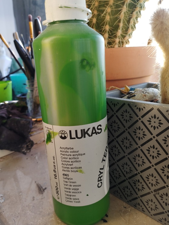 Image 1 of Natia Antadze Abstract Composition 90x90 cm