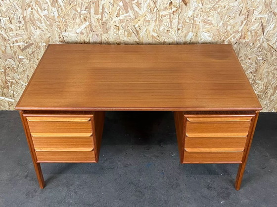 Image 1 of 60s 70s Teak Writing Desk by GV Gaasvig for GV Møbler 60s