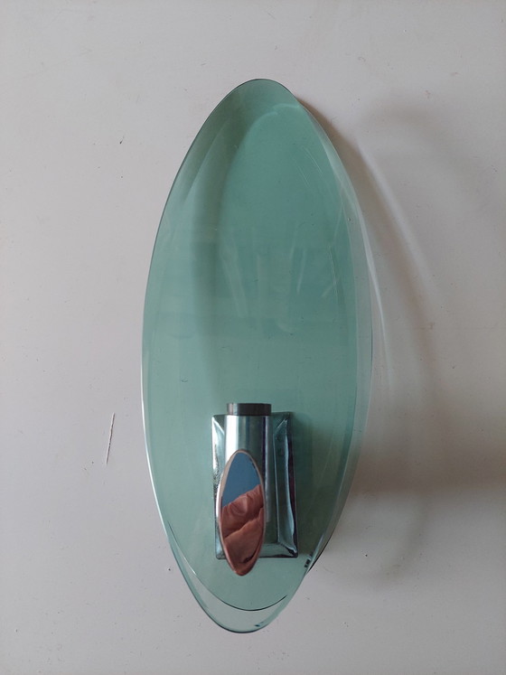 Image 1 of 2 Fontana Arte Italiaanse vintage wandlampen