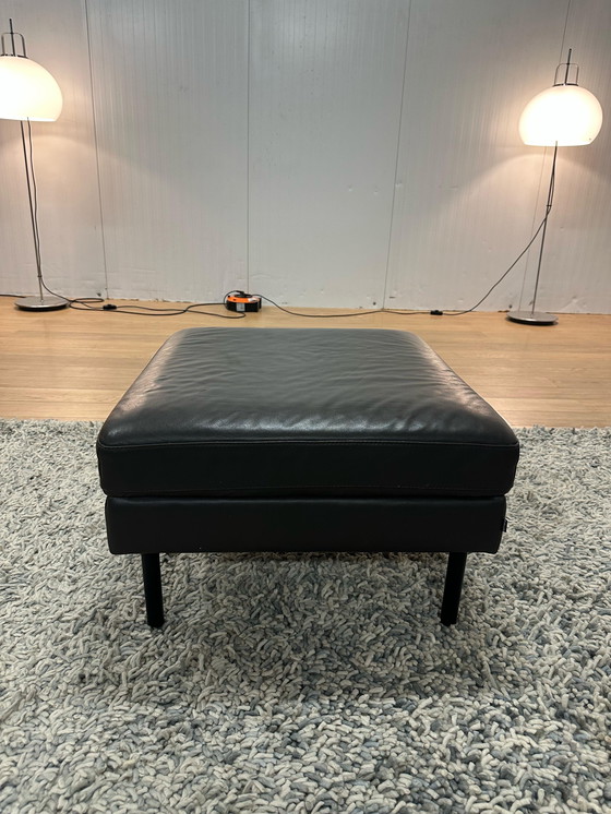 Image 1 of Bolia Hocker Brown Leather | With Storage | Top Condition