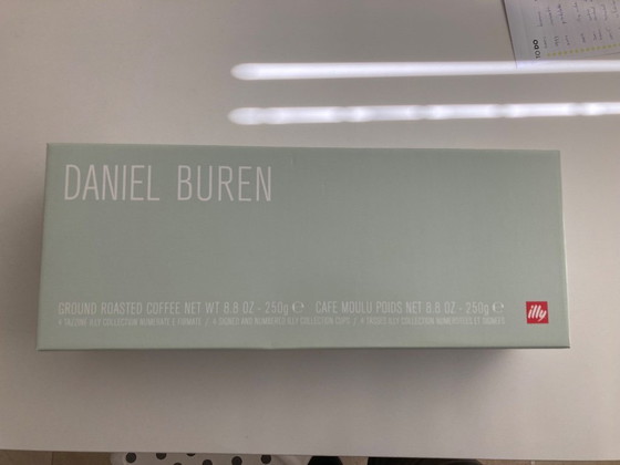 Image 1 of illy Kollektion 2004 Espresso Daniel Buren - Bianco Verde.