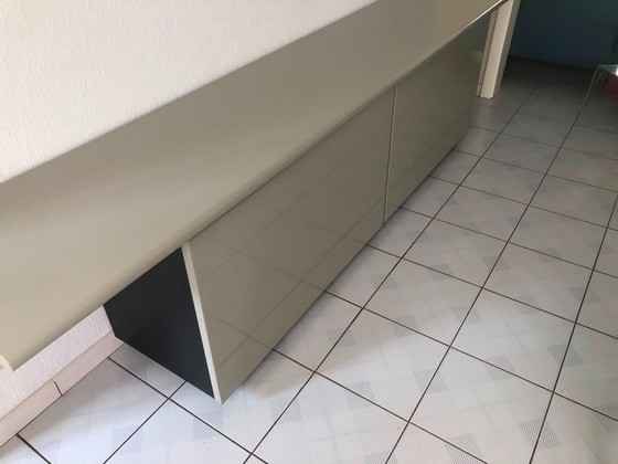 Credenza Acerbis Sheraton – Credenze, Metal, Wood (photo 2 of 7)