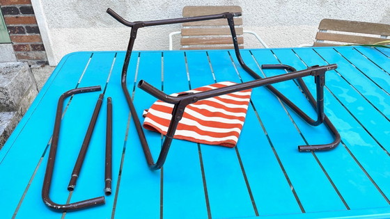 Image 1 of Vintage draagbare ligstoel