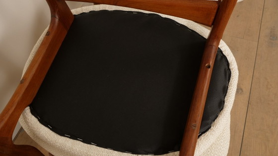 Image 1 of 4 x dining chair | Teak | Newly upholstered