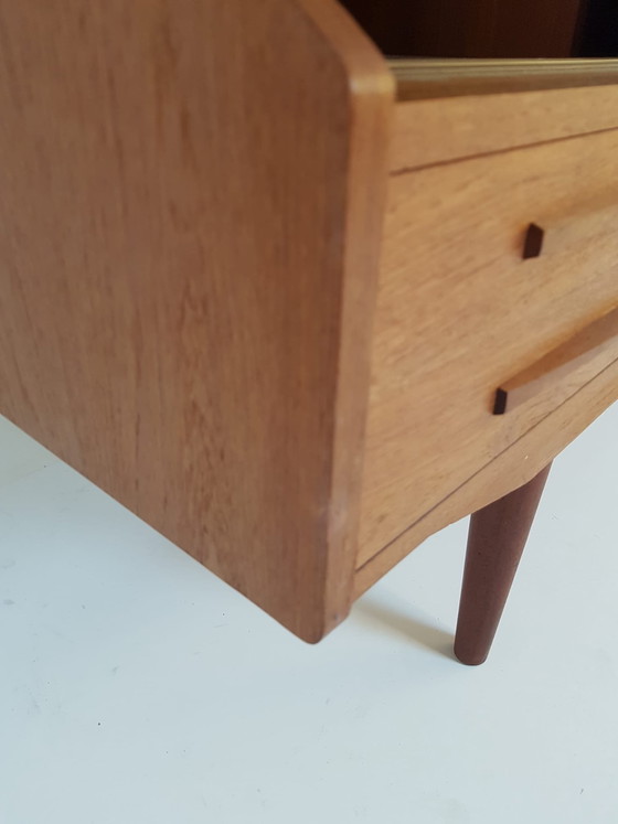 Vintage Deens Highboard Teak Houten Wandkast | Kast – Wood (photo 11 of 15)