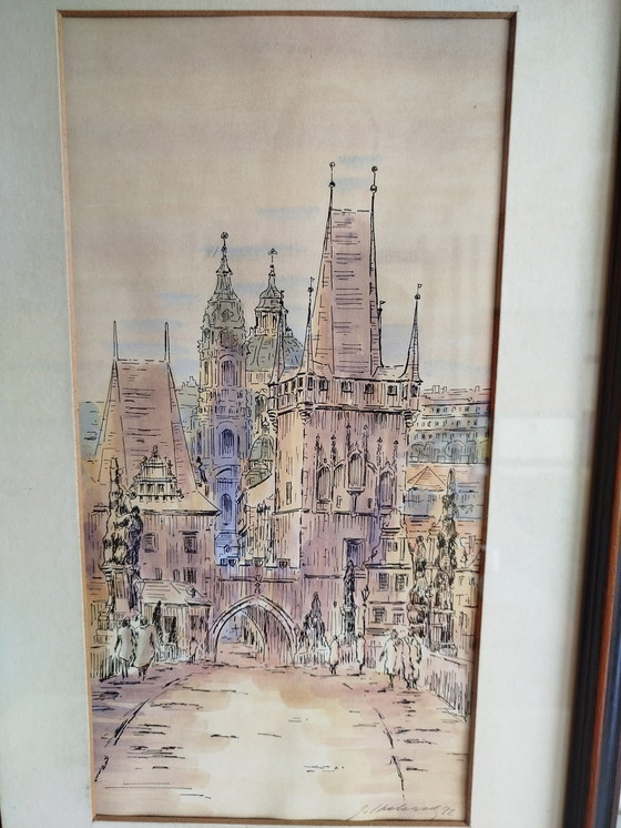 Image 1 of Vista della Torre Mostecká a Praga