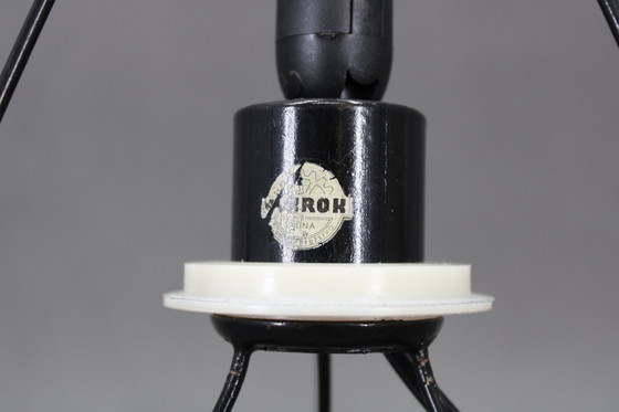 Image 1 of 1960er Tischlampe aus Glas von Pokrok Zilina, Tschechoslowakei