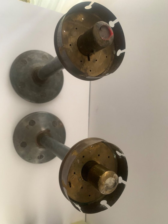 Image 1 of 2 candelabros Bauhaus, candelabros, candelabros, Marianne Brandt, Ruppelwerke, Ruppel, Ruppelwerk