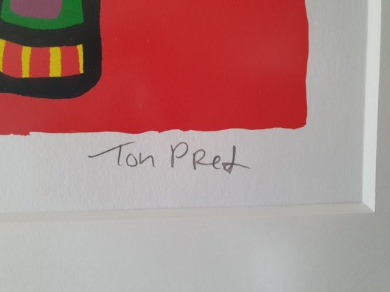 Image 1 of Screen print Ton Pret beautifully framed Desire
