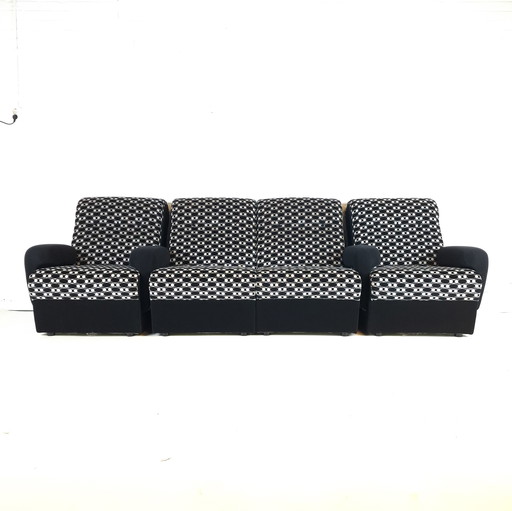 Vintage-Modulsofa, 4-teilig