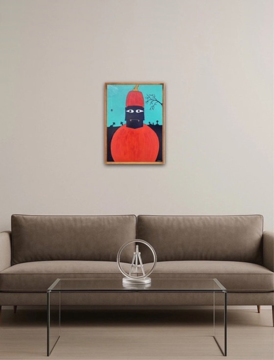 Image 1 of Cuadro con temática de Halloween 46x33cm